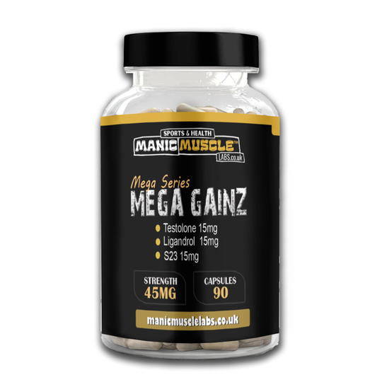 Manic Muscle Labs Mega Gainz SARMs Blend 45mg 90 Capsules