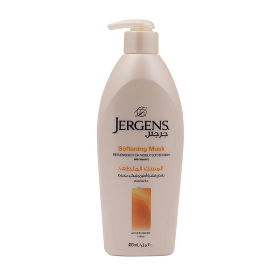 Jergens Softening Musk Dry Skin Moisturizer 400ml