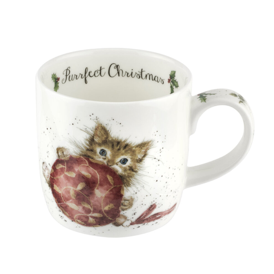 Wrendale Designs Purrfect Christmas Kittens Mug