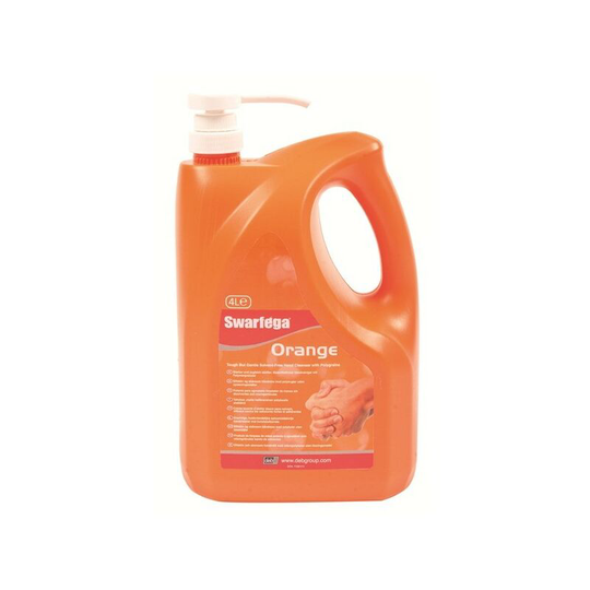 Swarfega - Orange Hand Cleaner - 4 Litre Pump - SOR4LMP