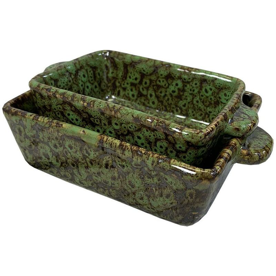Ceramic Hedgehog Food & Water Dish Set