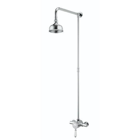 Colonial Thermostatic Shower with Fixed Shower Head