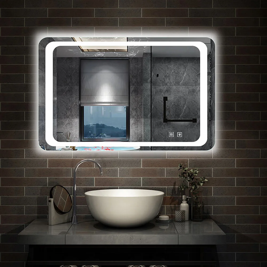 Collen Lighted Wall Mounted Vanity Mirror