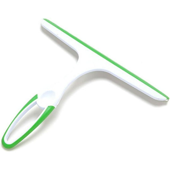 Litzee - Mini Glass Window Soap Cleaner Wiper, Squeegee Home Car Blade, Bathroom Mirror Shower