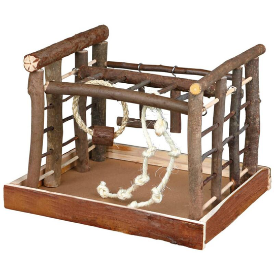 Bird Playground Natural Living 35x29x25 cm Wood 5661 Trixie Brown