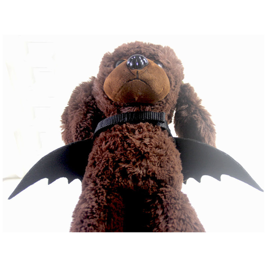 Halloween Dog Bat Costume with Leash Cat Pet Bat Wings Clothes Funny Apparel Outfit Dress Up Accessories for Cosplay Party