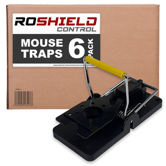 (Pack of 6) Roshield Mouse Traps