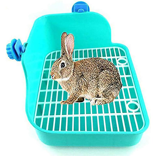 Gdrhvfd - Clean Pet Toilet, For Small Animals/Rabbits/Guinea Pigs/Green Ferrets