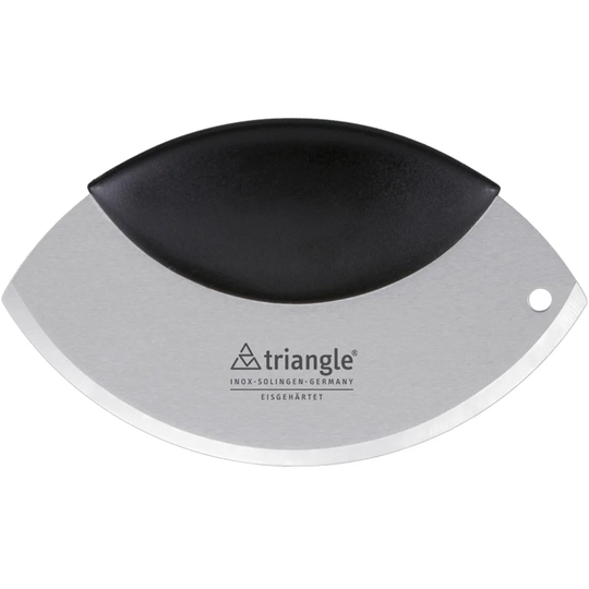 Stainless Steel Mezzaluna Chopping Knife
