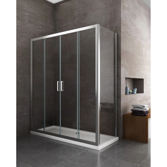 Gambrill Rectangular Shower Enclosure with Tray - 1900 x 2130 mm