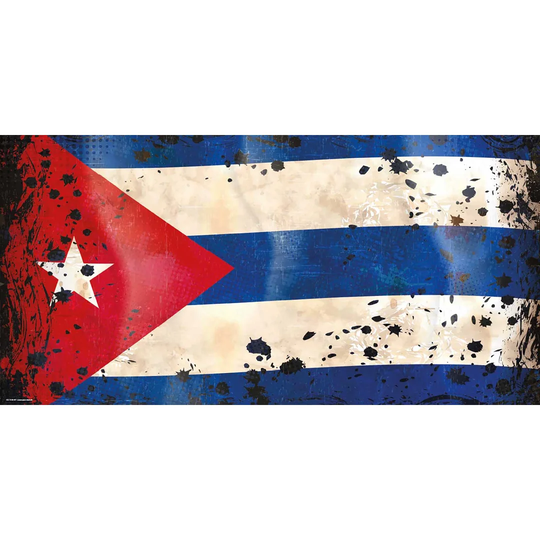 Flag Cuba Retro Desk Pad