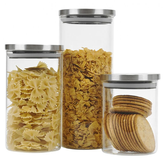 Alpina 3 pcs Storage Jar Set [160634]