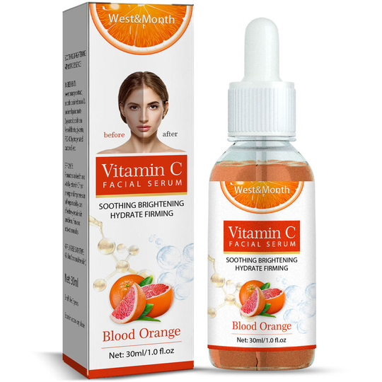 Face/Body Organic Vitamin c Serum with Hyaluronic Acid, 20% Vitamin c & 100% Vegan, Retinol & Amino Acids - Boosting Skin Collagen, Anti-Aging &