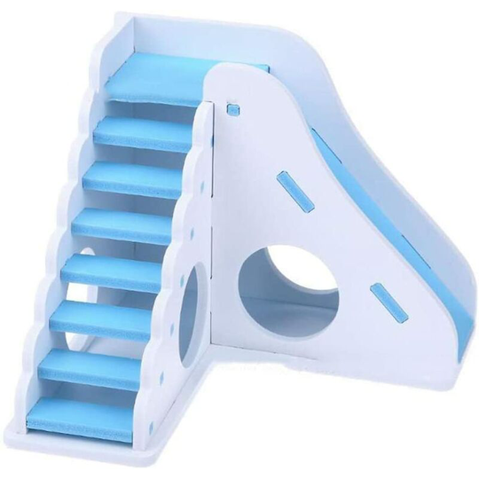 Wooden hamster mouse squirrel nest cage small pet ladder playing stairs stair toy cost-effective and good quality