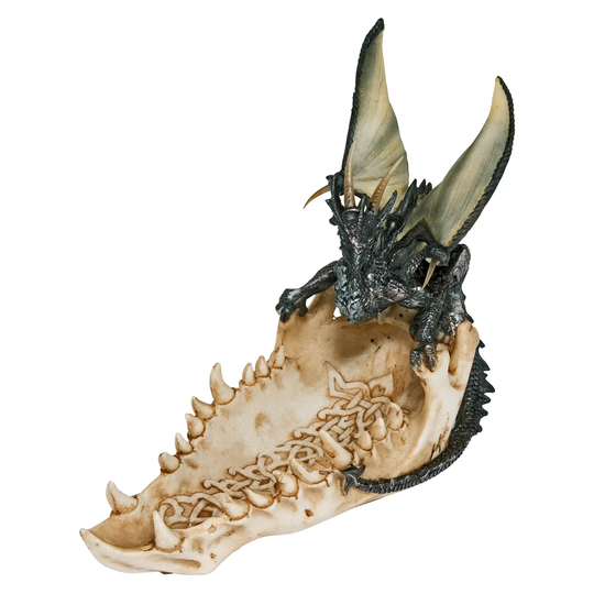 Jaw of the Dragon Offering Dish Figurine