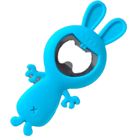 Silicone Kitchen Tools Beer Bottle Opener Can Opener Creative Gadgets Little Rabbit