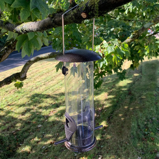 Geo Tube Bird Feeder