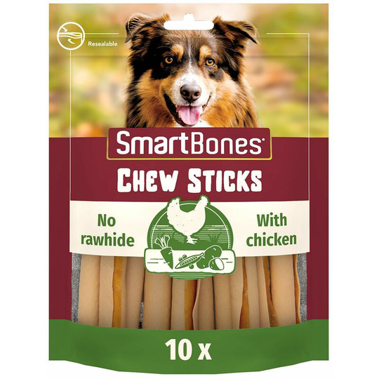 Smartsticks Chicken - 10 Chews - 810833028856