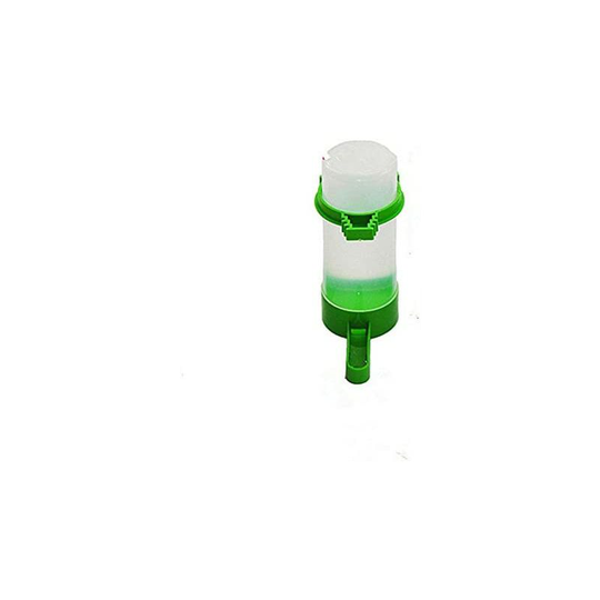 Bird Cage Drinker - Bird Feeder / Drinker Automatic Plastic Cage for Parrot Seed Water Feeder (140 ml)