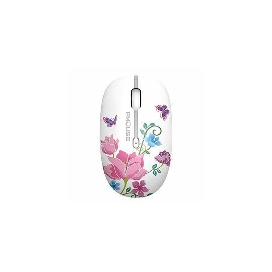 TENMOS M101 Wireless Mouse 2.4G Cute Silent Optical Travel Mice with USB Receiver for Notebook/PC/Laptop/Computer/Macbook,DPI 1600,3...