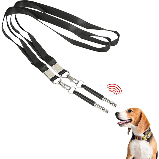 Monly - Dog Ultrasonic Whistle, Dog Whistle, Dog Ultrasonic Whistle Reminder, Anti Barking Dog Whistle, Dog Training Whistle, 2PCS