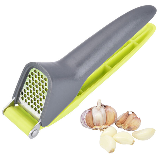 Garlic Press Ginger Press Professional Garlic Crusher Stainless Steel Garlic Mincer for Nuts & Seeds Restaurant Kitchen Gadgets