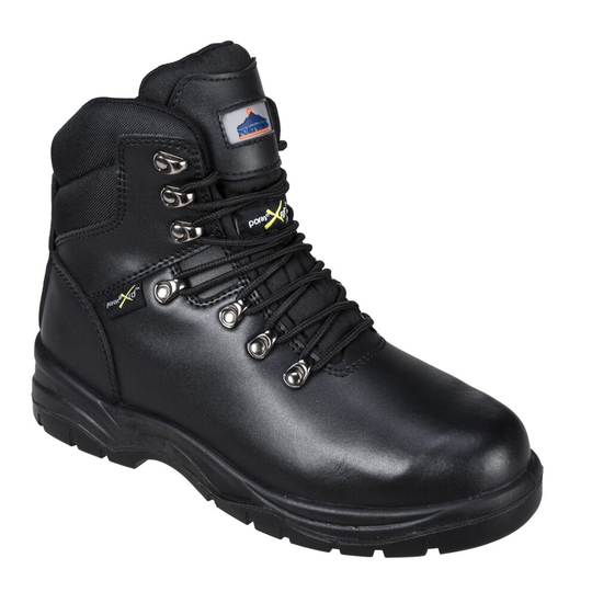 (10.5 (Adults'), Black) Portwest - Compositelite Met Protector Workwear Ankle Boot S3