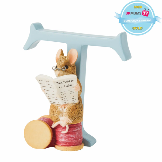 Peter Rabbit Letter T Figurine