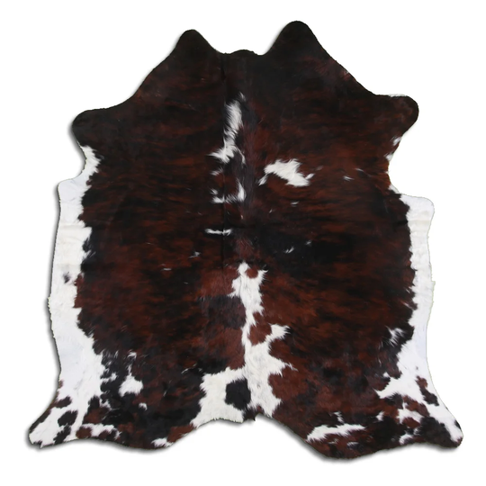 Dawkins Cowhide Cowhide Brown/Black/White Rug