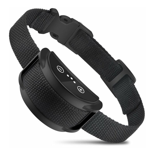 Naxunnn - Dog Anti Bark Collar, Anti Runaway Collar with Capsule, Rechargeable Electric Collar, Automatic Training Collar 5 Vibration Levels Rain