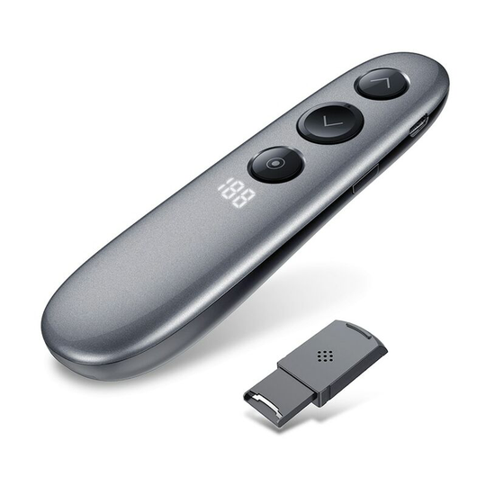 New 2.4GHz Wireless Digital Laser Remote Mouse tf Card Pointer ppt Presenter for Meeting Teaching
