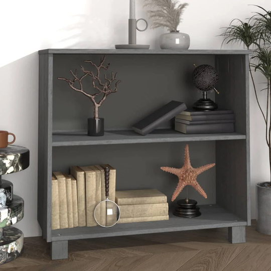 Ebern Designs Sideboard White 85X35x80 Cm Solid Wood Pine