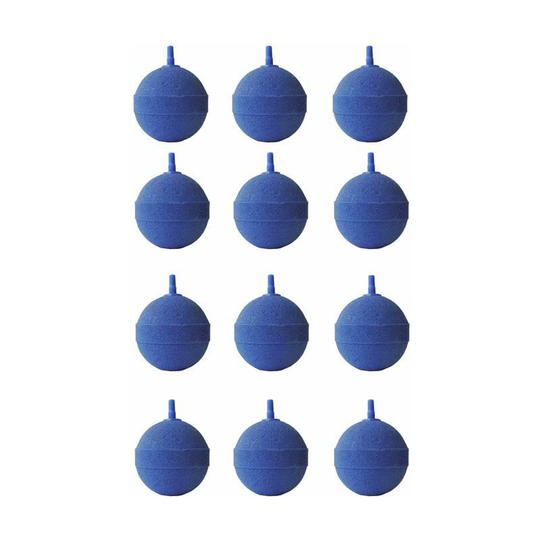 Pisces - 12x Pond or Aquarium Airstone Ball 50mm x 50mm
