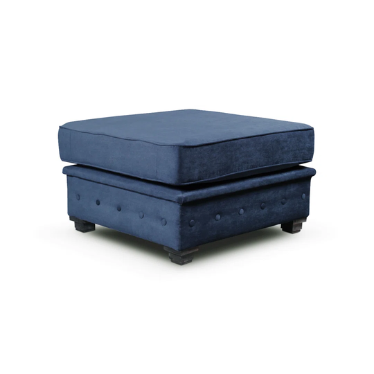 Trumbull 82Cm Tufted Square Footstool Ottoman