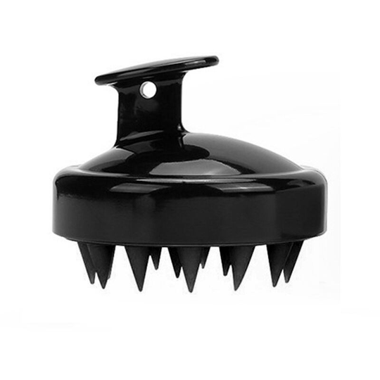 Scalp Massager Shampoo Brush with Soft and Flexible Silicone Bristles for Hair Care and Head Relaxation, Ergonomic Scalp Scrubber/Exfoliator for