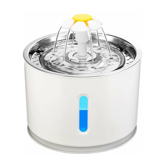 Denuotop - led Night Light Water Dispenser, Water Dispenser with Viewing Window, Ultra Quiet and Automatic, Gray