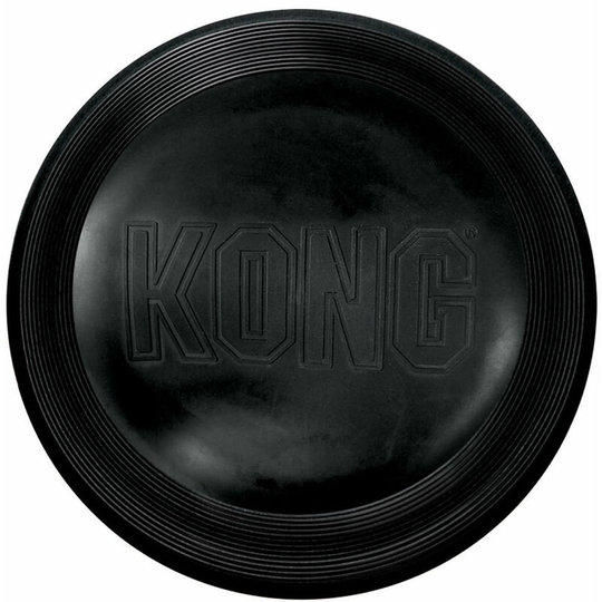 Extreme Flyer Dog Retrieving Toy (10in) (Black) - Black - Kong