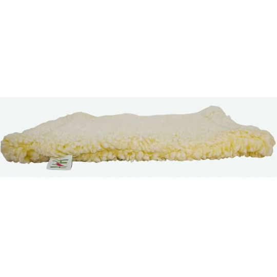 Fleece Pet Mat xxl Wool White Hugglehounds White