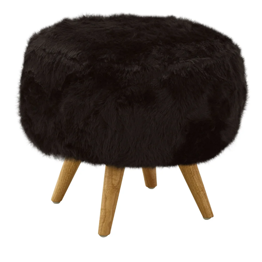 Mariam 41Cm Wide Round Footstool Ottoman