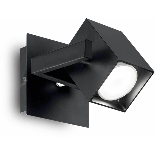 Mouse black wall light 1 bulb