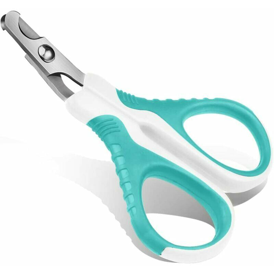 Professional Cat Nail Scissors Rabbits and Small Animals Cat Claw Clippers Scissors Stainless Steel Curved Scissors Cat Nail Clippers
