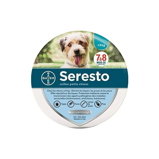 Dog - Anti-Flea and Anti-Tick Collar for Small Dogs - Less than 8KG