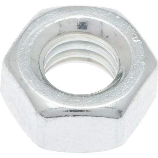 Qualfast - M8 Steel Hex Full Nut bzp- you get 50