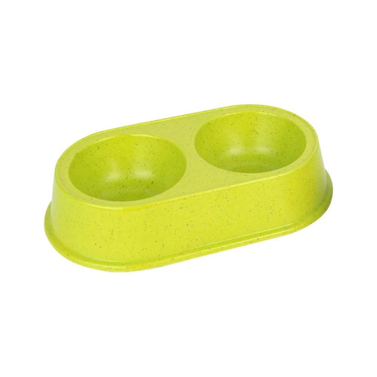 Bamboo Double Bowl