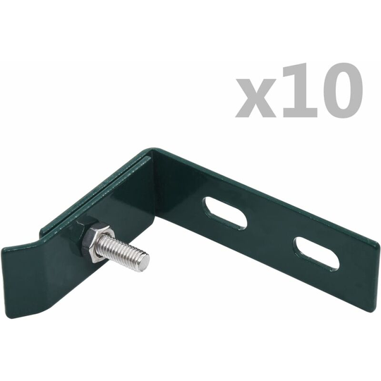Wall Corner Connector 10 Sets Green - Green