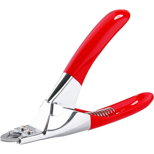 Dog Cat Nail Clipper Professional Pet Claw Trimmer Stainless Steel Pet Toes Cutter Grooming Tool for Small Medium Dogs Cats (Guillotine Nail Clipper)