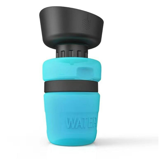 Dog Water Bottles, Dog Water Bottles Travel, Portable Dog Water Bottle, bpa Free 520ml (Light Blue)