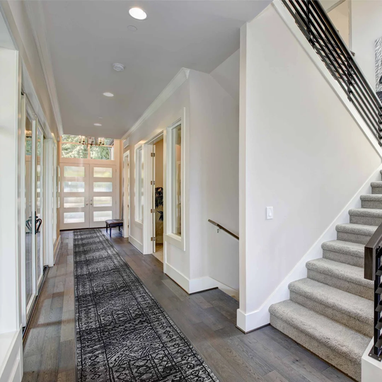 Bader Tufted Grey Indoor/Outdoor Rug