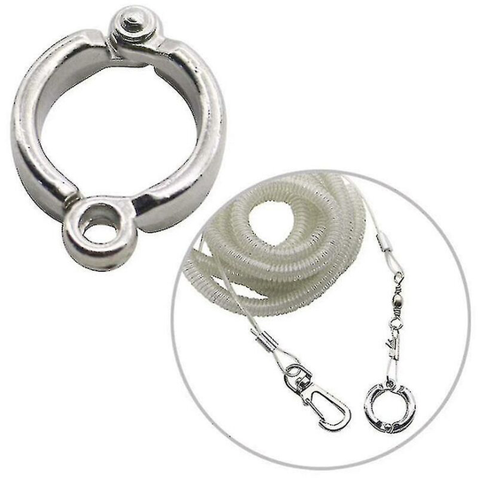 3M Ultra Light Parrot Bird Harness, Anti-bite Flying Training Rope (8.5cm)