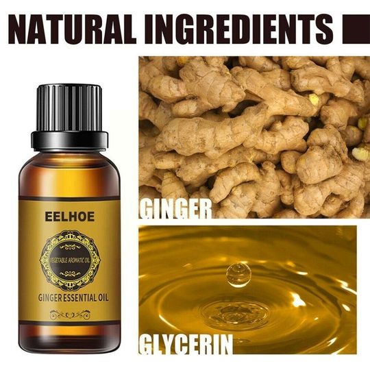 Belly Drainage Ginger Oil